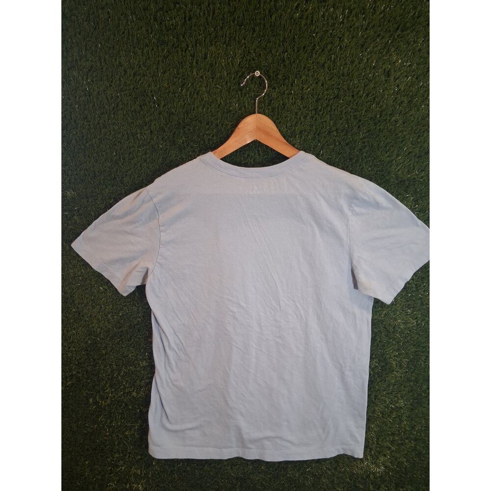 Nike "The Nike Tee" Men's Size M Blue Short Sleeve Graphic T-Shirt Crew Neck - Picture 3 of 8